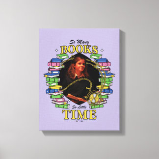 Toile Tant De Livres, Si Peu De Temps
