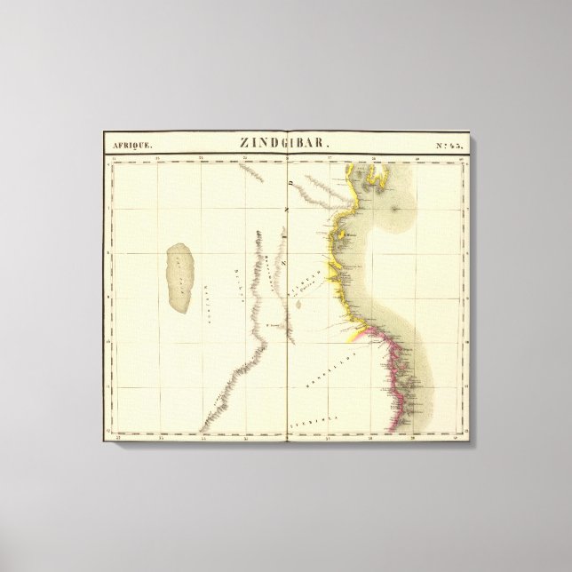 Toile Tanzanie, Mozambique 43 (Recto)