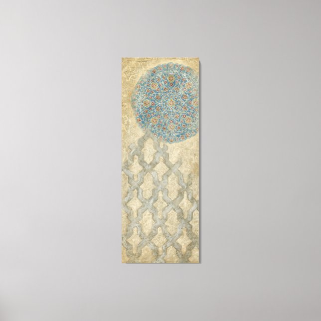 Toile Tapisserie d'argent décoratif Arrangement floral (Recto)