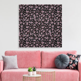 Toile Tapisserie de fleurs de cerisier