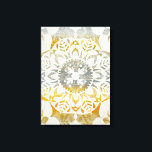 Toile Tapisserie Rosette II<br><div class="desc">Tapisserie Rosette II par Chariklia Zarris</div>