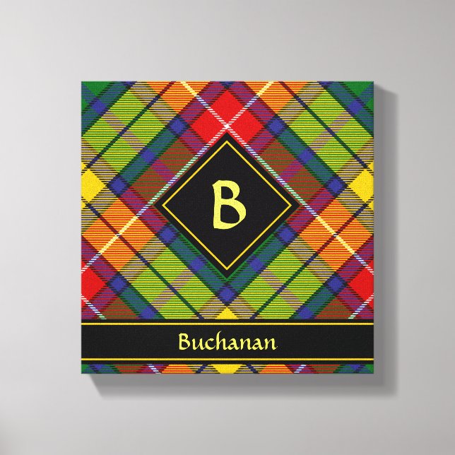 Toile Tartan du clan Buchanan (Recto)