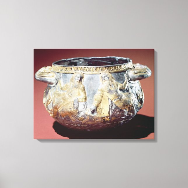 Toile Tasse à boire représentant des soldats scythes (Recto)
