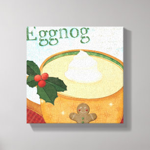 Toile Tasse de Noël avec le lait de poule