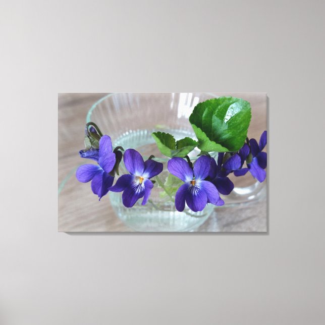Toile tasse de violettes (Recto)