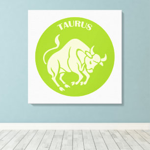 Toile Taureau, Signe du zodiaque, Horoscope, Astrologie