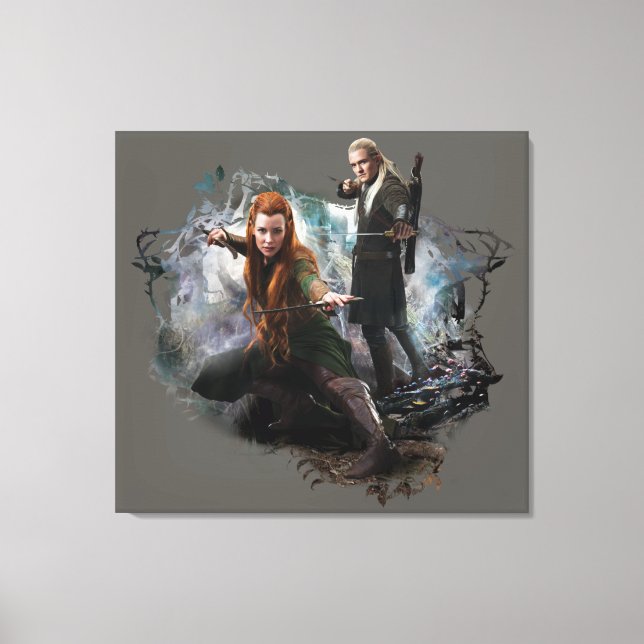 Toile TAURIEL™ et LEGOLAS GREENLEAF™ Graphique (Recto)