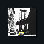 Toile Taxi jaune de New York Brooklyn Bridge Nyc<br><div class="desc">New York City Yellow Taxi Brooklyn Bridge Nyc Pop Art Canvas Art Imprimer.</div>