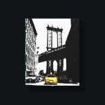 Toile Taxi jaune de New York Brooklyn Bridge Pop Art<br><div class="desc">Nyc New York City Yellow Taxi Brooklyn Bridge Pop Art Canvas Art Imprimer.</div>