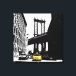 Toile Taxi jaune New York City Nyc Brooklyn Bridge<br><div class="desc">Taxi Jaune New York City Nyc Brooklyn Bridge Pop Art Canvas Imprimer.</div>