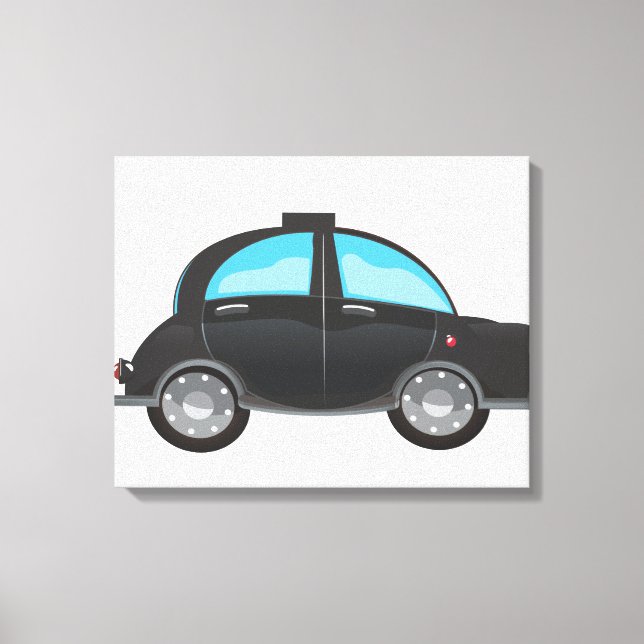 Toile Taxi noir (Recto)