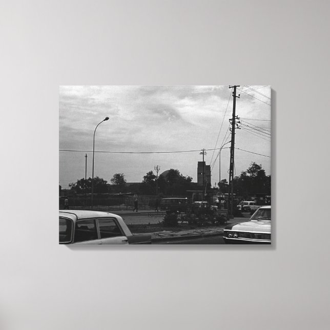 Toile Taxis de Baghdad street (Recto)