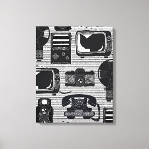 Toile Technologie rétro