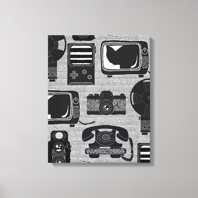 Toile Technologie rétro (Recto)