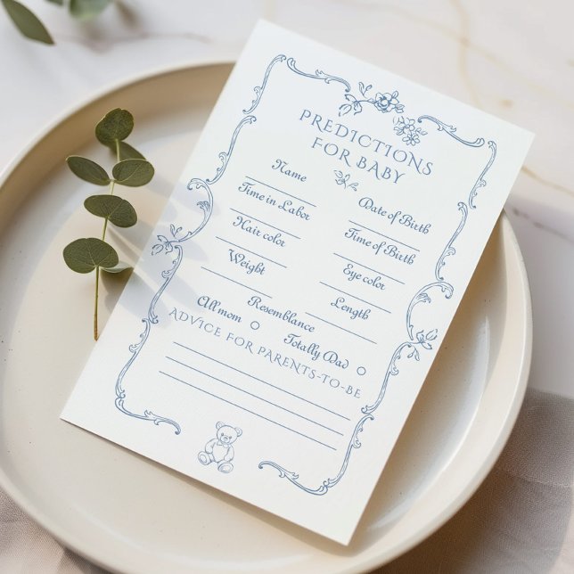 Toile Teddy bear Baby Prédictions et conseils (Créateur téléchargé)