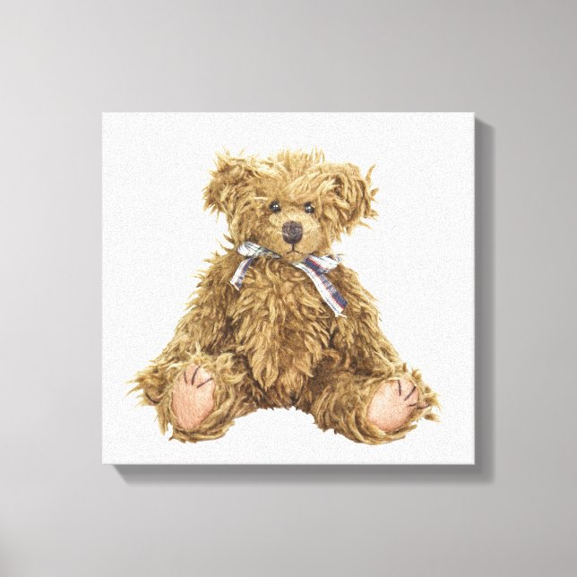 Toile Teddy Bear Nursery Canvas Imprimer (Recto)
