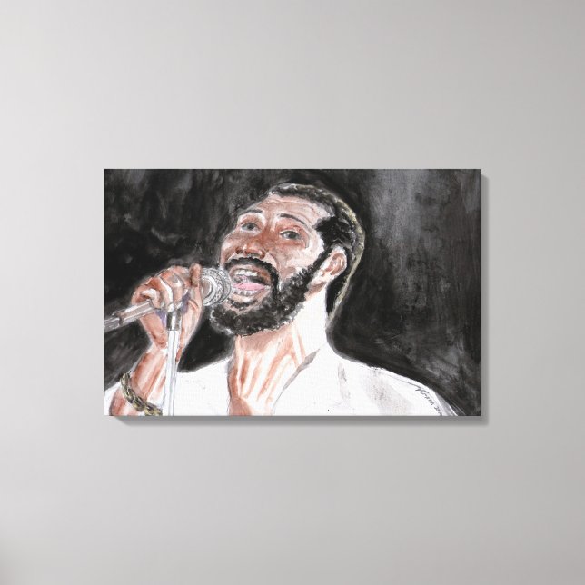 Toile Teddy Pendergrass (Recto)