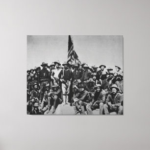 Toile Teddy's Colts Teddy Roosevelt Rough Riders 1898