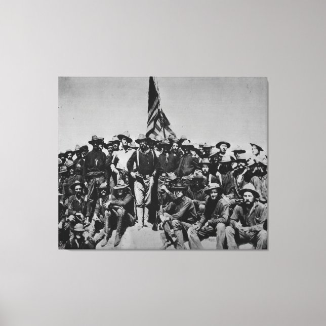 Toile Teddy's Colts Teddy Roosevelt Rough Riders 1898 (Recto)