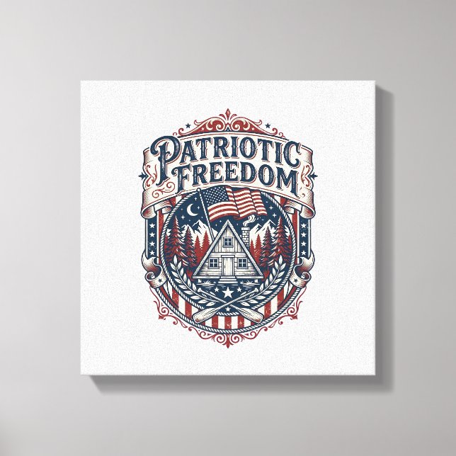 Toile Tee shirt graphique vectoriel week-end cabine patr (Recto)
