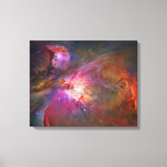 Toile TÉLESCOPE HUBBLE "Orion Nebula" SUR CANVAS Cadeau (Recto)