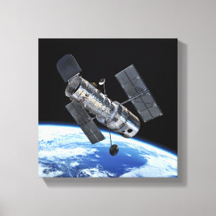 Toile Télescope Spatial Hubble Sur Terre Orbit Photo NAS