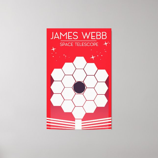 Toile télescope spatial james webb, (Recto)