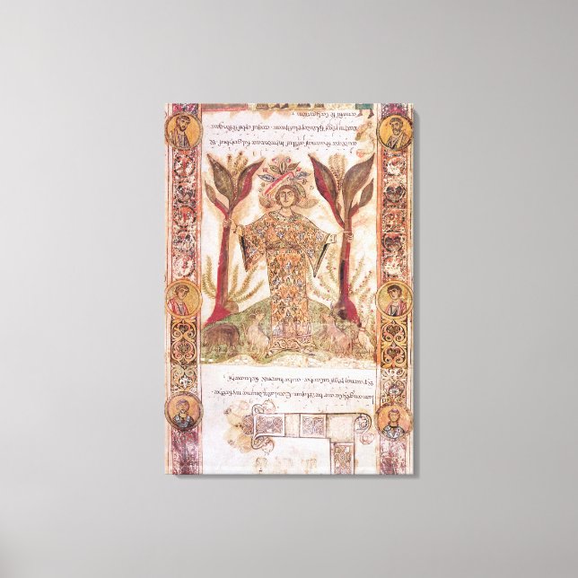 Toile Tellus, de Exultet I, c.1030 (Recto)