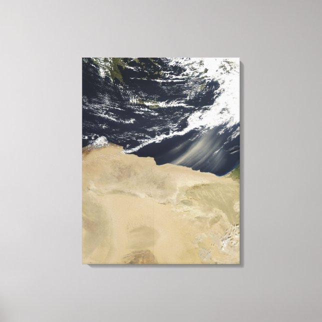 Toile Tempête de poussière en Egypte (Recto)
