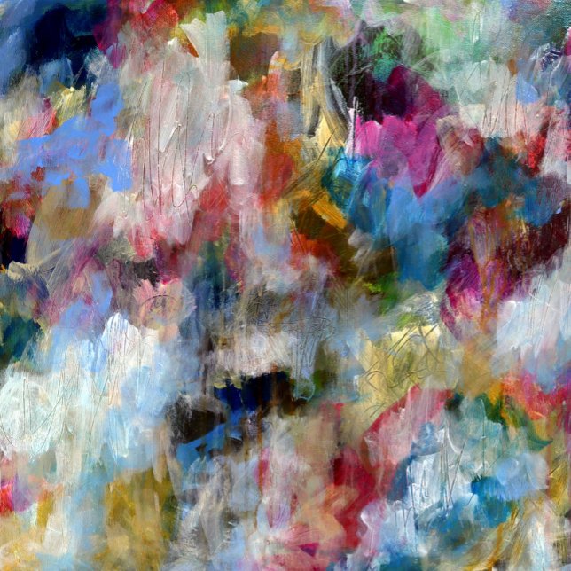 Toile Tempête d'été Peinture originale Abstrait Quad (Summer Storm Prints on Canvas, Acrylic, fine art paper.)