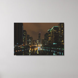 Toile Tempête en préparation sur Chicago