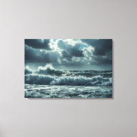 Tempête océanique - Paysage marin cinématique 4K