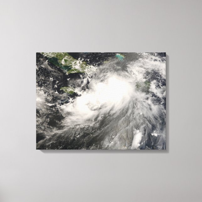 Toile Tempête tropicale Gustav dans la mer des Caraïbes (Recto)