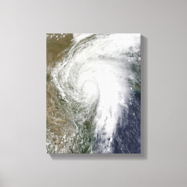 Toile Tempête tropicale Hermine sur le Texas (Recto)