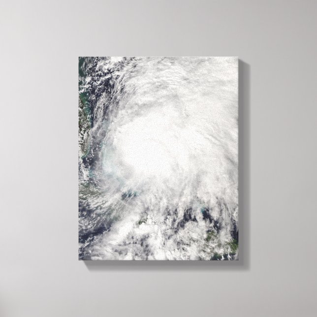 Toile Tempête tropicale Noel au-dessus des Bahamas (Recto)
