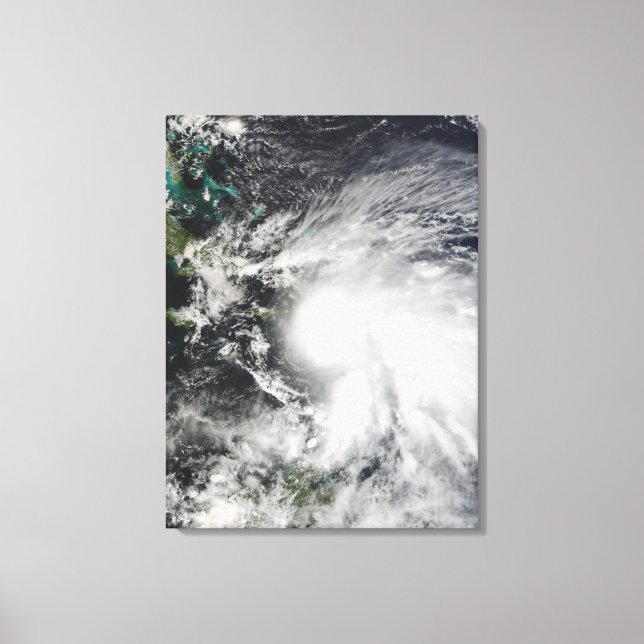 Toile Tempête tropicale Noel sur Haïti (Recto)