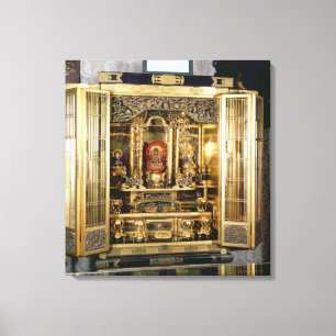 Toile Temple de Butsudan d'un palais de Damio à Kyoto