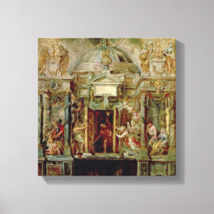 Toile Temple de Janus, années 1630