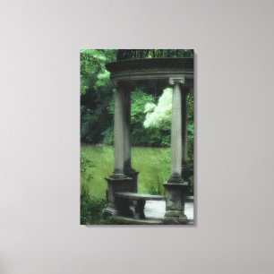 Toile Temple de l'amour aux vieux jardins de Westbury