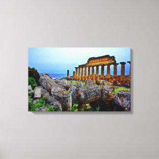 Toile Temple grec