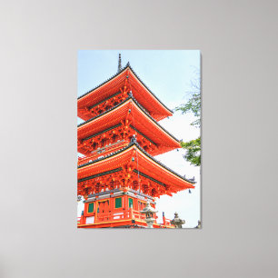 Toile Temple japonais