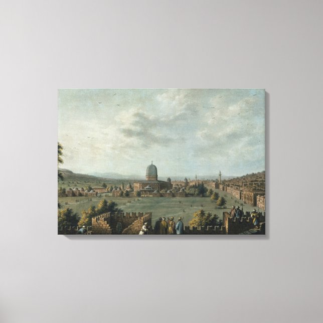 Toile Temple of Solomon, plate 63 from 'Views in the Ott (Recto)