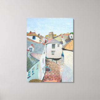 Toile 'Temps calme à Cornwall' par Gordon Ashton.