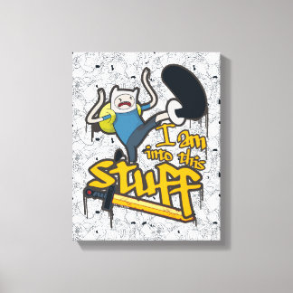 Toile Temps d'aventure | Finn "Je Suis Dans Ce Genre De