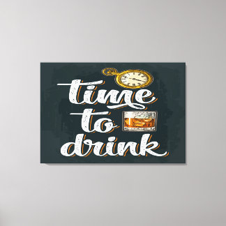 Toile Temps De Boire