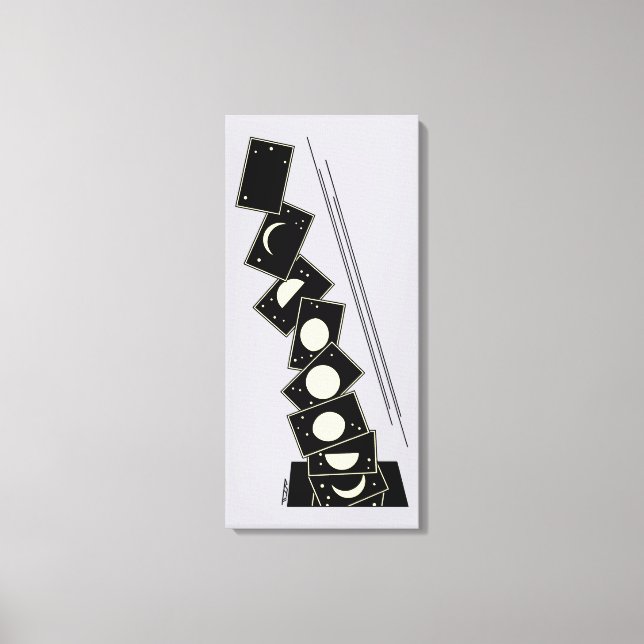 Toile Temps passant à travers un trou (Recto)