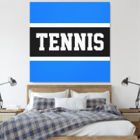 TENNIS Athlétique Bleu Clair Noir Blanc Rayures