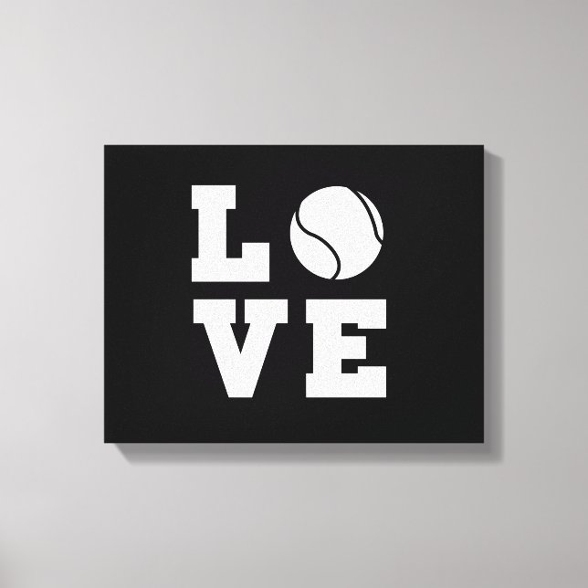 Toile Tennis Love (Recto)
