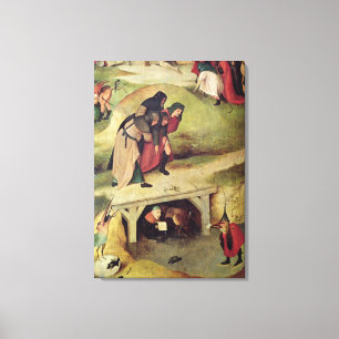 Toile Tentation de St Anthony
