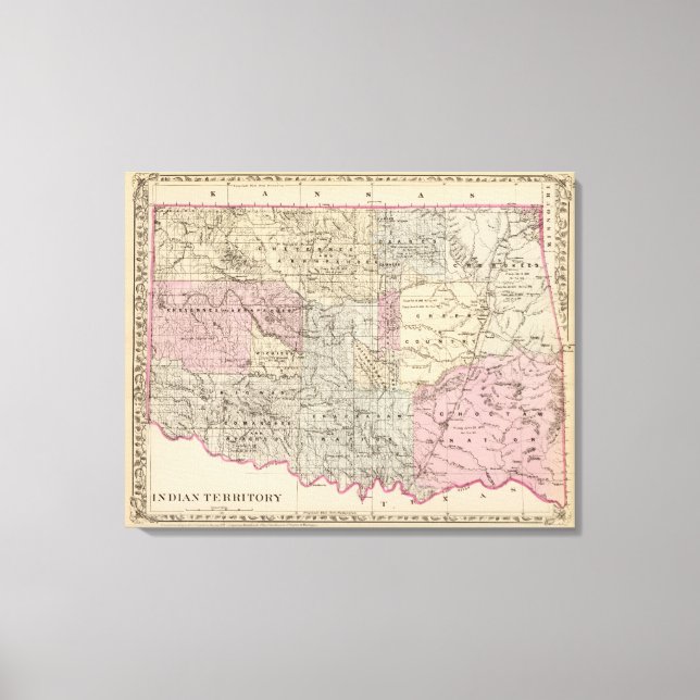 Toile Terr indien (Recto)